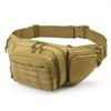 Men Waist Fanny Pack Belt Bag Tactical Military Motorcycle Rider Sports Climb Camping Nylon Male Tool Sling Chest Hip Bum Bag
