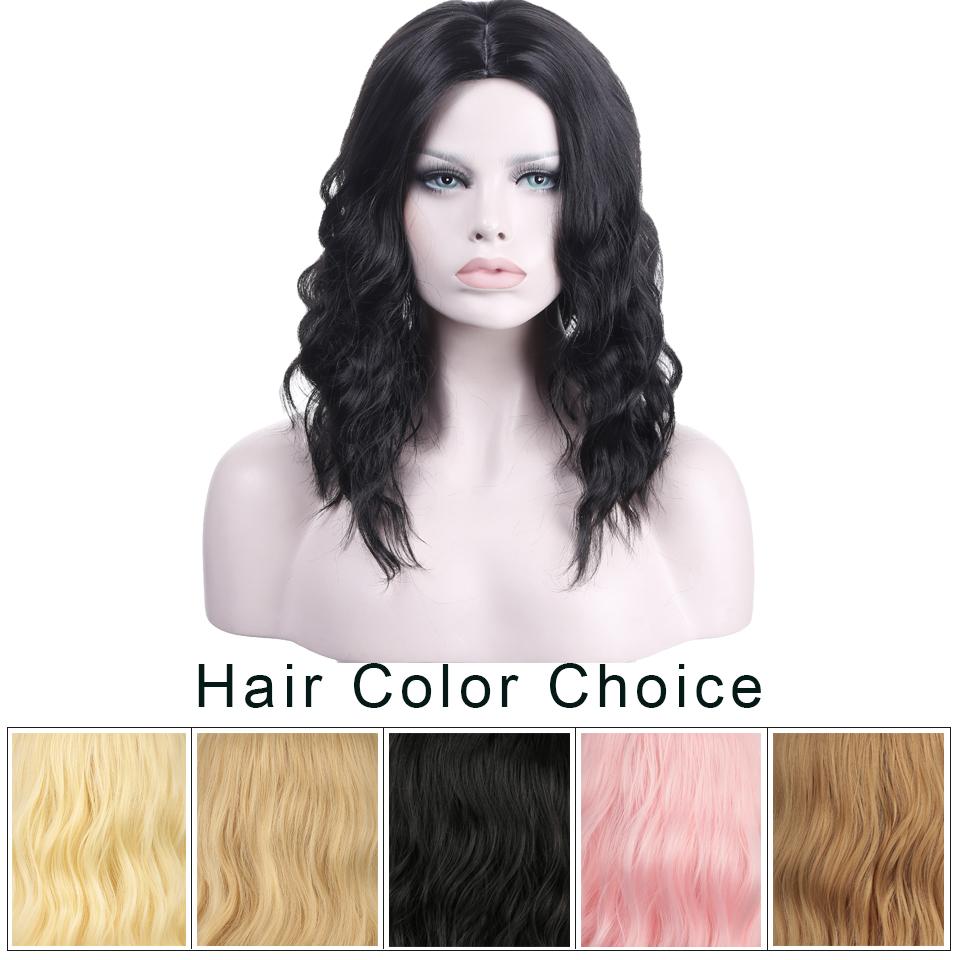 Blonde Einhorn kurze lockige blonde Bob-Perücken mit Pony für Frauen, tägliche Party, natürliches Haar, synthetisches, hitzebeständiges Faserhaar