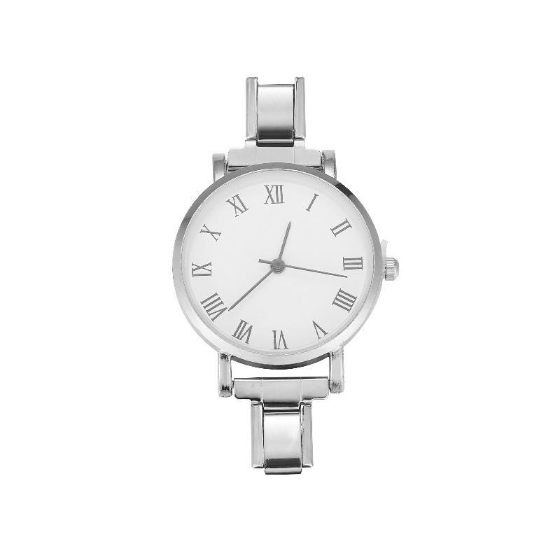 1PCS DIY Square Round Simple Watch Men Women's 9MM Width Italian Elastic Charm Stainless Watch Header Linker Bracelet Gifts