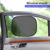 Car Sun Shade UV Protection Car Curtain Car Side Window Sunshade Electrostatic Film Auto Window Sun Visor Protection Window Film