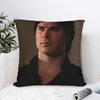 Damon Salvatore The Vampire Diaries Kissenbezug Quadratischer Kissenbezug Lustiger Kissenbezug für Wohnzimmer Sofa