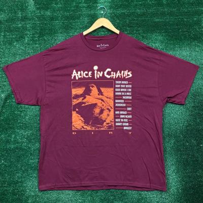 Alice In Chains Dirt Album Cover Rock Band T-Shirt Größe XXL