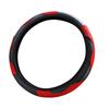 38CM Steering Wheel Cover Carbon     Elastic Handle Sleeve Non Slip Steering Wheel Cover for Car