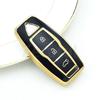 3/4 Botton Tpu Car Key Case Cover For Mitsubishi Outlander  Auto Smart Remote Shell Fob Holder Keyless Protector Accessories