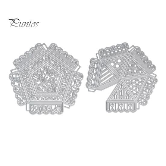 

2 шт., крышка подарочной коробки, режущие штампы, сделай сам, скрапбукинг, трафарет, карты, ремесленный декор серебряный