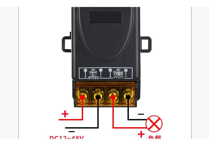 12V/24V Single Channel High-Power Remote Control Switch for 30A Relay Car Light.