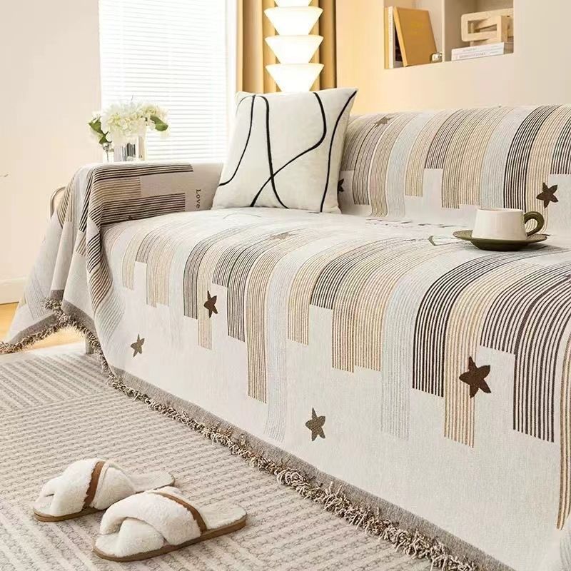 Žinylka Four Seasons Potah na pohovku ručník Ins Style Potah na pohovku All-Inclusive Univerzální potah na pohovku Univerzální protiskluzový potah na ručník