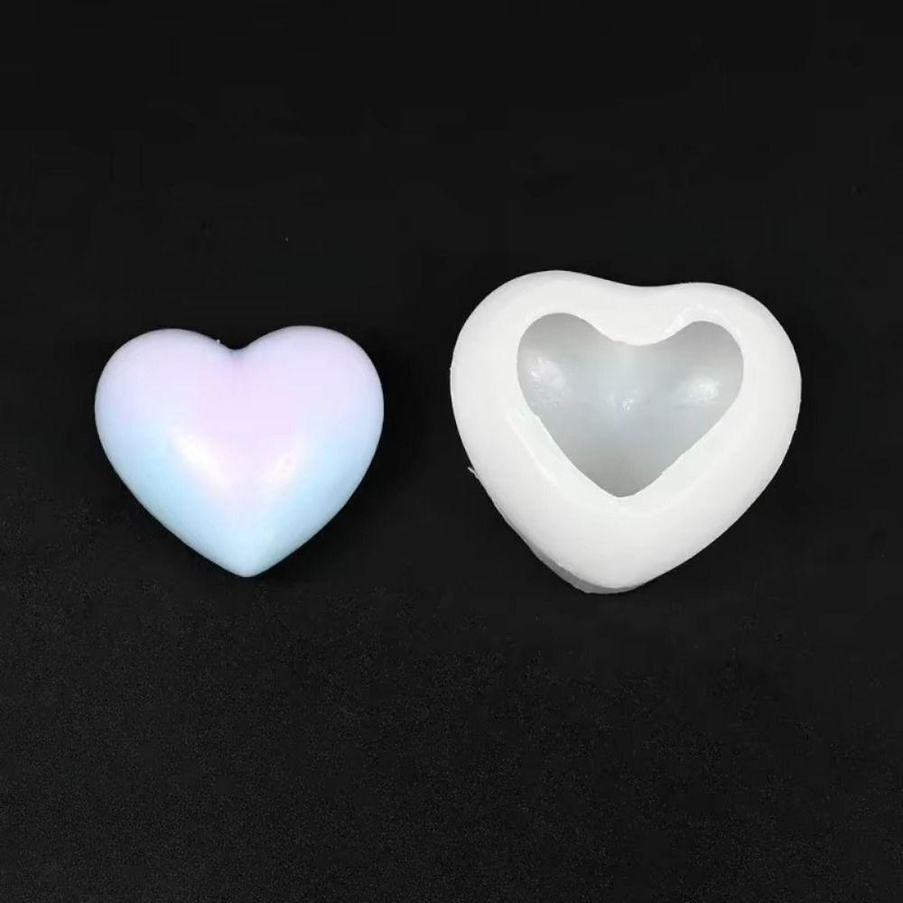 Heart Shape 3D Heart Cake Mold S/M/L Love Heart Mold Handmade Chocolate Baking Mold  Resin Crafts