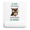 Mousepad - PLANETEE - This Coolest Teacher - 22x18 Cm - Smooth Non-slip Surface - Thickness 3 Mm
