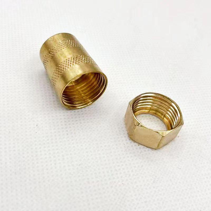 Universal Shower Hose Repair Nut and Connection Tube Cap