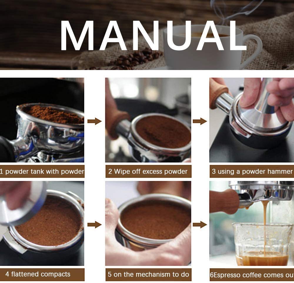 NEOUZA 51mm Coffee Distributor (Espresso DispenserLeveler) - Compatible with DeLonghi EC680EC685 Portafilters