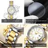 PLAYBOY Quartz Wristwatch Elegant Fashion Ladies Pendant Watches Original Stainless Steel Waterproof Watches for Women 3109
