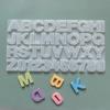 Letter A To Z Pendants Silicone Mold Alphabet Letter and Number Silicone Mold Epoxy Resin Mold for DIY Jewelry Making Supplies