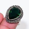 Natural Chrome Diopside Gemstone 925 Sterling Silver Jewelry Ring Size 7 AR-18641