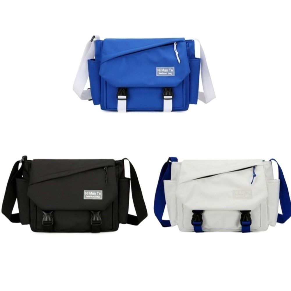 Mehrere Taschen Nylon Umhängetasche Koreanischer Stil Crossbody Tasche Einfach Damen Umhängetasche Studenten