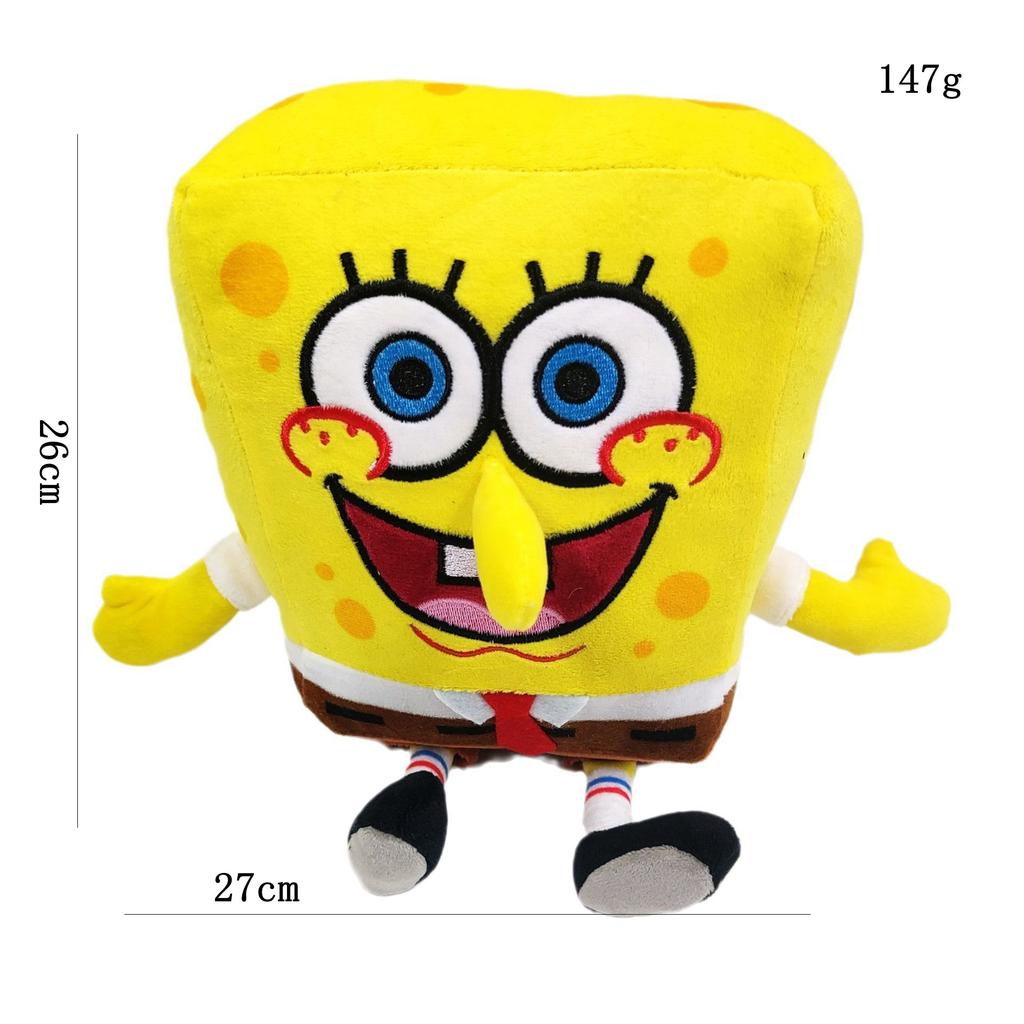 Sale Anime Spongebobs Plush Toy Squarepants Patrick Star Squidward Eugene H. Krabs Gary Kawaii Plush Toys Birthday Gift