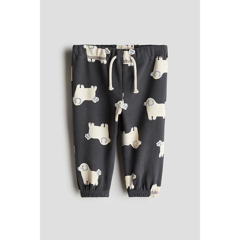 

Детская одежда HM Брюки для девочки 2025 Лето Новое поступление Эластичная талия На резинке Печатный рисунок Детские забавные спортивные брюки 1265603