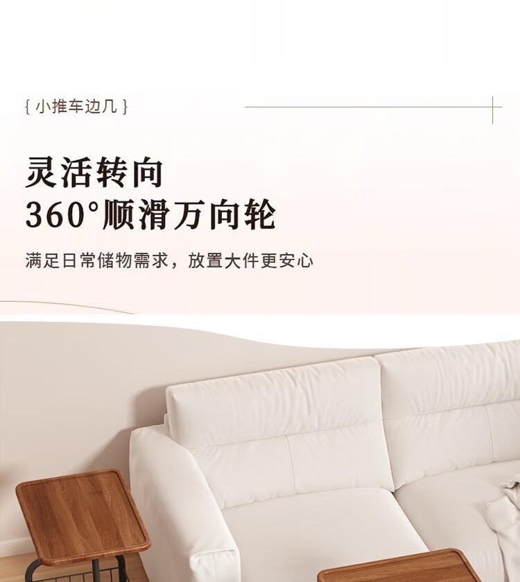 Retro, Medieval Style, Movable Sofa, Side Table, Balcony, Small Tea Table, High-end Bedside Cabinet, Small Tea Table, Small Cart