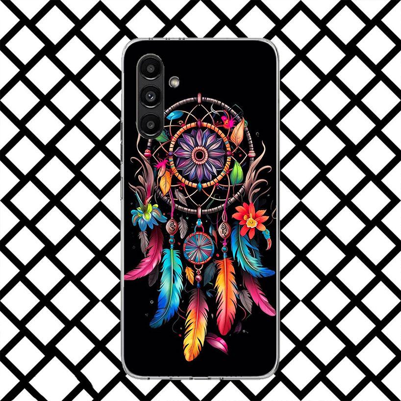 

Retro Feather Dreamcatcher Phone Case for Samsung Galaxy A17 A37 A57 A16 A26 A36 A56 A15 A25 A35 A55 A14 A24 A34 A54 A13 A23 A33 Samsung A26