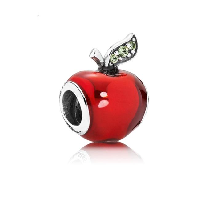 Fashion Charm  Red Love Wine Glass Crown Beads Suitable for  Ladies Bracelet Jewelry