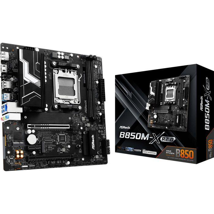Carte Mère ASRock B850M-X R2.0 (AMD AM5) Micro ATX