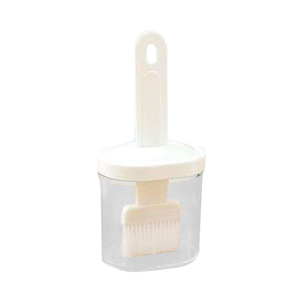 Temperature Resistant BBQ And Cooking Oil Bottle With Silicone Brush, Perfect For Outdoor Grilling, Indoor Cooking And Baking