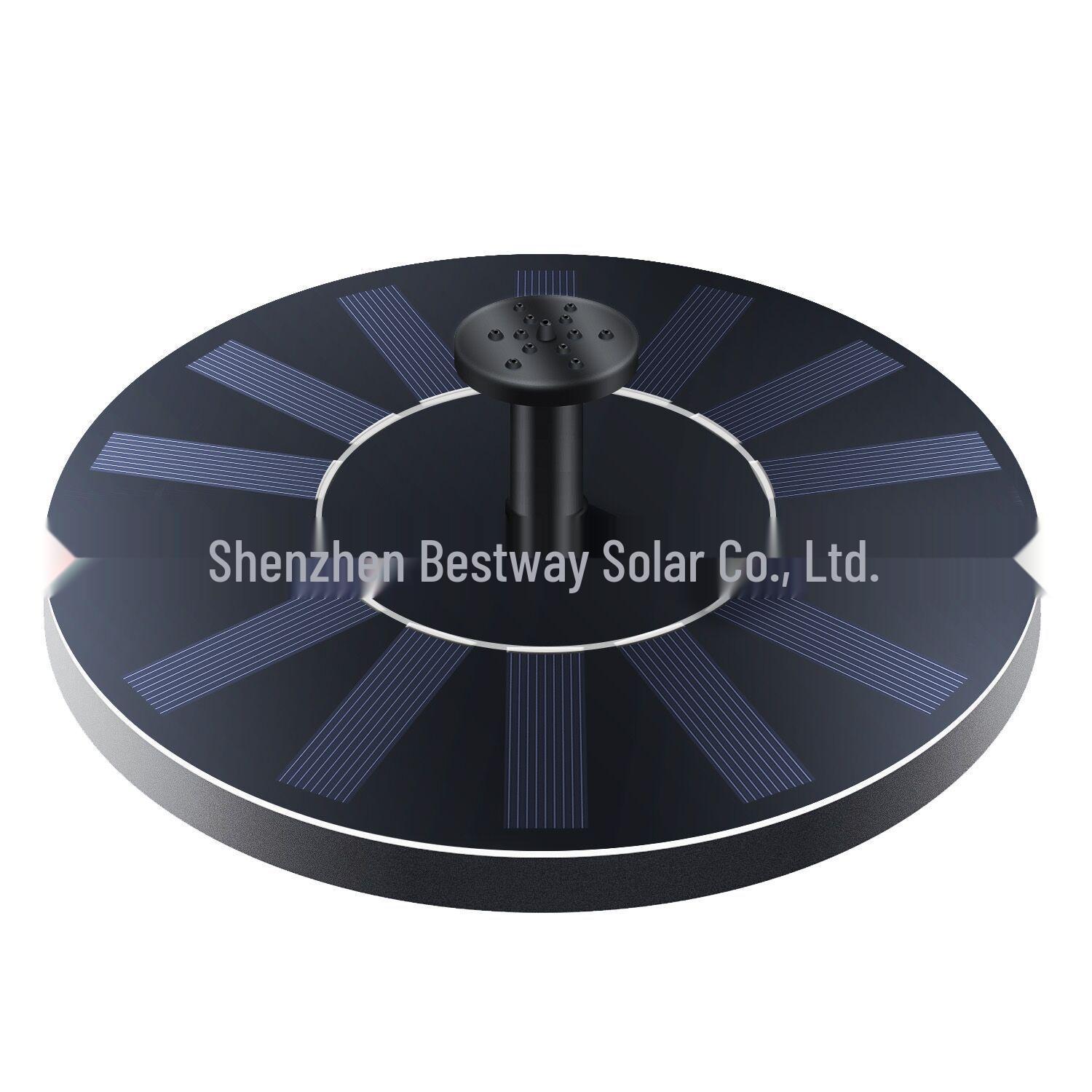 

1,4 Вт Солнечный плавающий фонтан-поилка для птиц для прудов