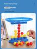 3D Tabletop Four-Ball Bouncing Game: Multi-player Interactive Toy