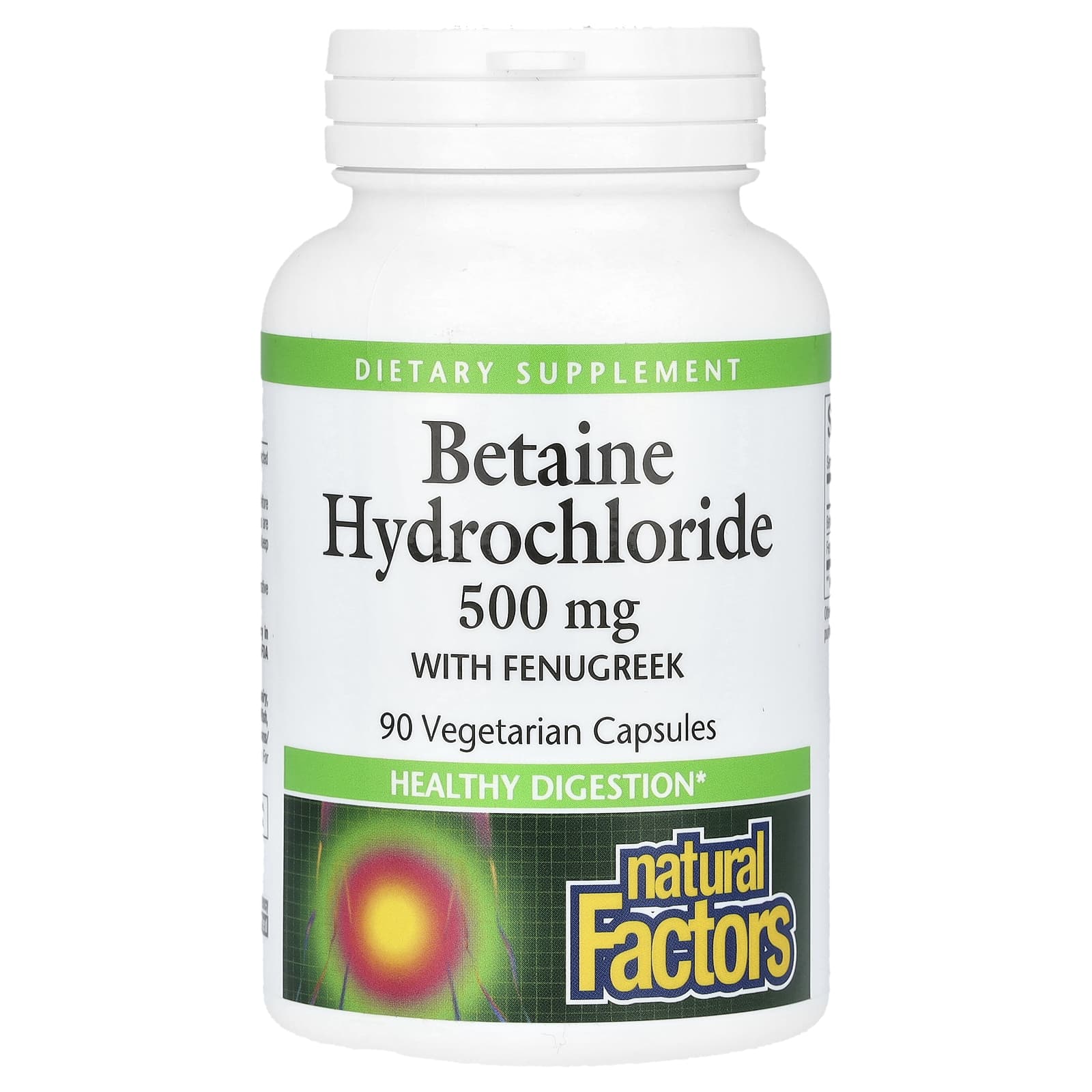 

Betaine Hydrochloride with Horopa, 500Mg, 90 Veggie Capsules