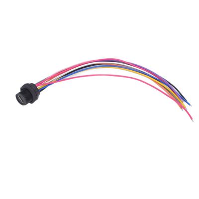 Type C Female Chassis Connector E10 Water Proof Snap Type 0.2m Length USB C Pigtail Cable