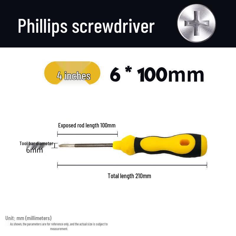 WEDO Magnetic Extended Phillips Screwdriver CN plug (adapter included)