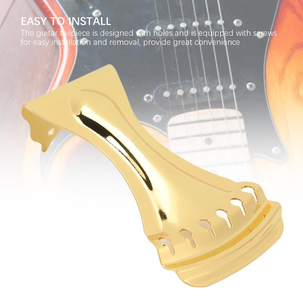 Includes Mounting Screw Resonator Guitar Tailpiece Metal Guitar Tailpiece  For  Dobro Guitars