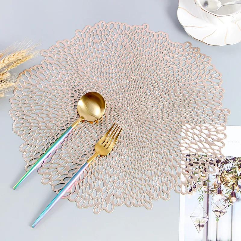 Neuer Tischset Anti-Verbrühung Hitzebeständig Wiederverwendbar Haus Restaurant Esstisch Isolationsmatten Dekoration Deckchen Küche