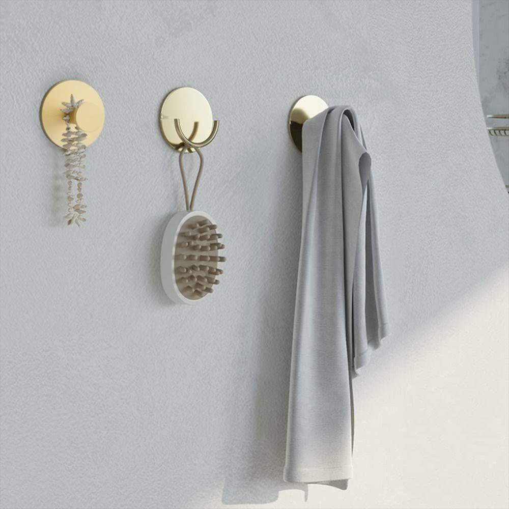 Self Adhesive Wall Hook Heavy Duty Wall Hanger Coat Hanger Towel Hook  Hanging Clothes
