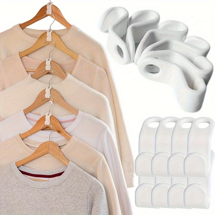 10pcs Hanger Connection Buckle for Home Wardrobes Saving Space for Storage Hanger Stacking Hook Connection Buckle ZSY