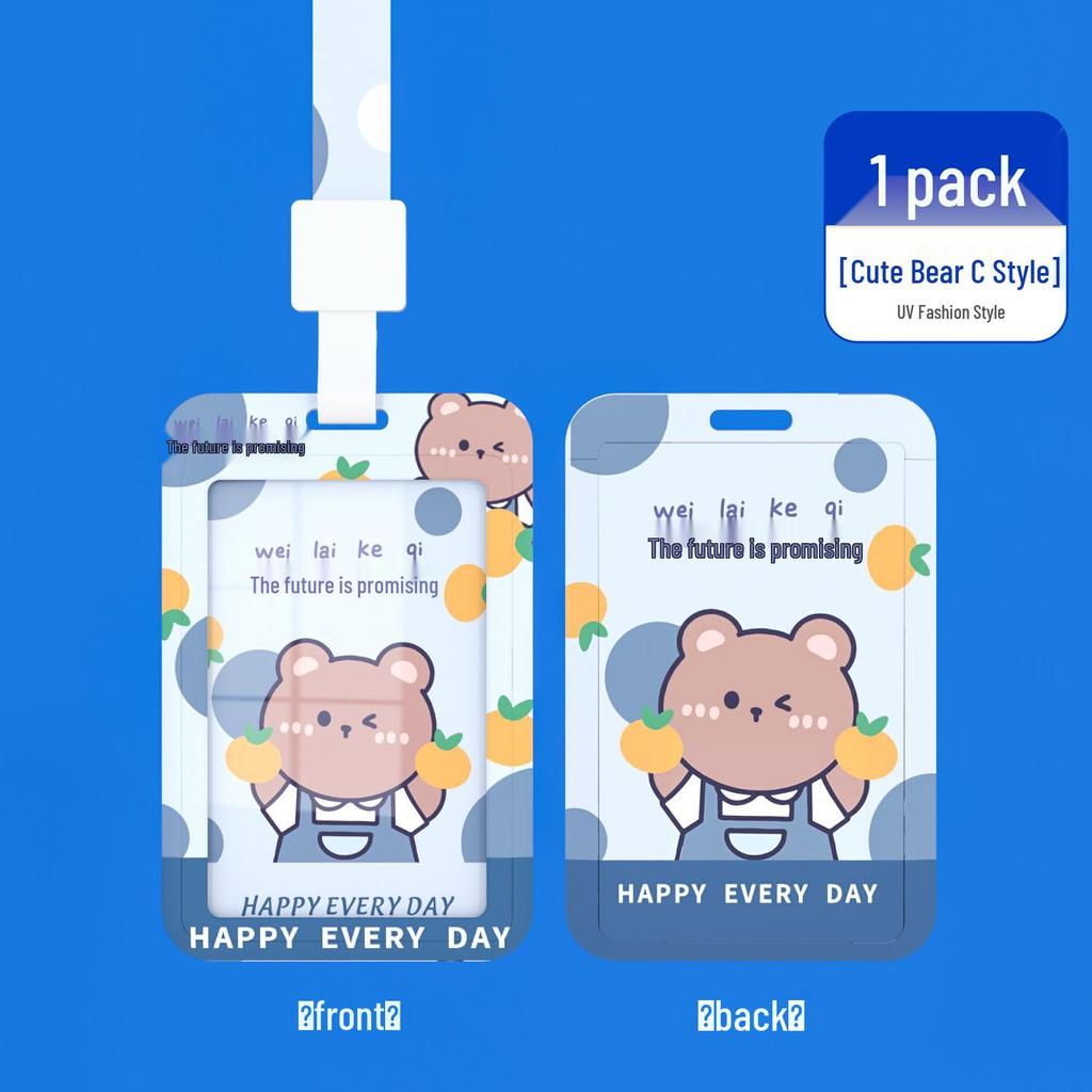 Creative School Badge & Card Holder with Lanyard for Students