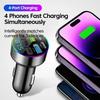 Digital Display Cigarette Lighter Car Charger Dual USB Type C Multifunctional Bluetooth FM Transmitter Receiver MP3 Player