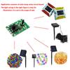 1pc 1.2V Solar Light String Circuit Board With Switch Controller For Solar Lights Outdoor Lighting Accessories