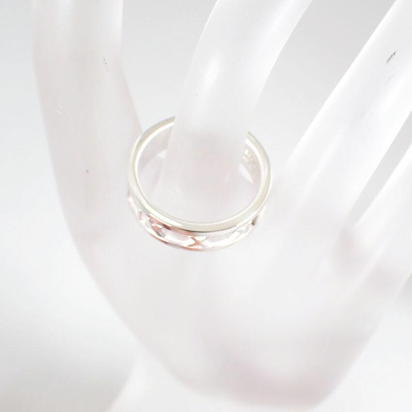 [Used] TIFFANY/Tiffany 925 Atlas Ring / Size 14 / j60-10