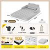 Inflatable Double Mattress with Electric Air Pump - Portable for Home and Outdoor Use