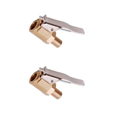 2pcs Closing Flow Lock Tire Thread Nozzle Adapter Car Car