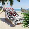 FC Spartak Trnava Print Beach Towel, Large Soft Quick Dry Towel for Beach Camping Swimming