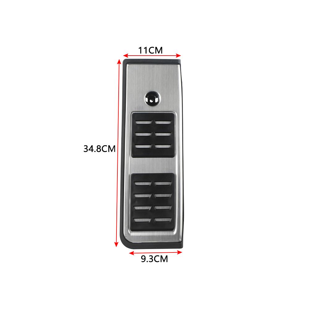 

Автоматическая высококачественная крышка педали топливного тормоза из нержавеющей стали для A4 A4L B9 A5 F5 2016-2019 Sedan Avant Sport Rest Pedal
