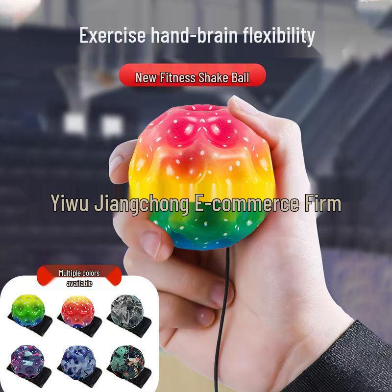 Luminous Moonstone Elastic Wrist Rebound Ball Toy for Kids