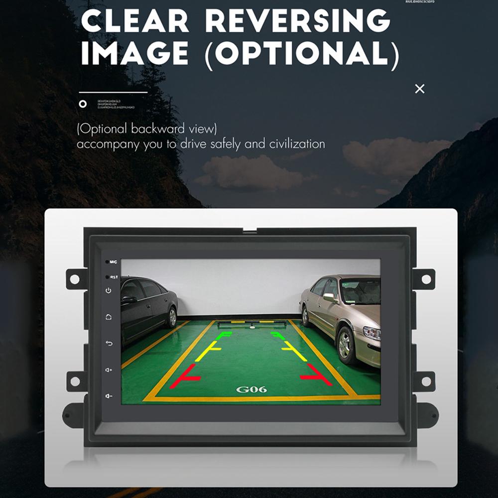 NAVIGUIDE 7'' Android Carplay Car Multimeida Player For Ford F150 Explorer Edge Escape Sport Lincoln Expedition Mustang NO DVD