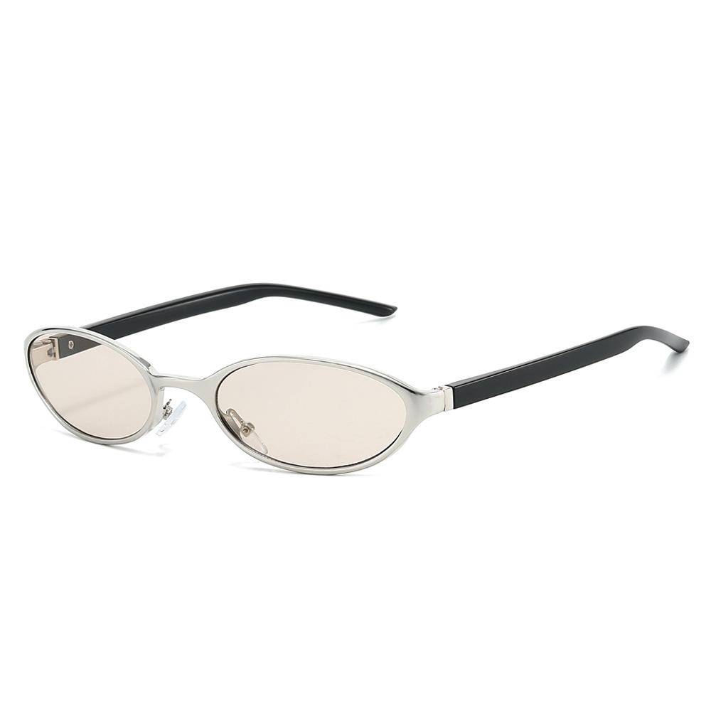 Korean Style Oval Cat Eye Sunglasses Fashion Unisex Eyewear