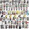 Mini Naruto Sasuke Kakashi Akatsuki Building Blocks Set Anime Cartoon  Action Figures Assembly Bricks Toys Kids Christma Gifts
