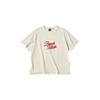 OUTDOOR PRODUCTS Women'S Embroidered Logo Short Sleeve T-Shirt (Cream)