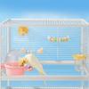 Bite Resistant Bird U-shaped Station Frame Color Flower Beak Grinding Rack  Cage Accessories