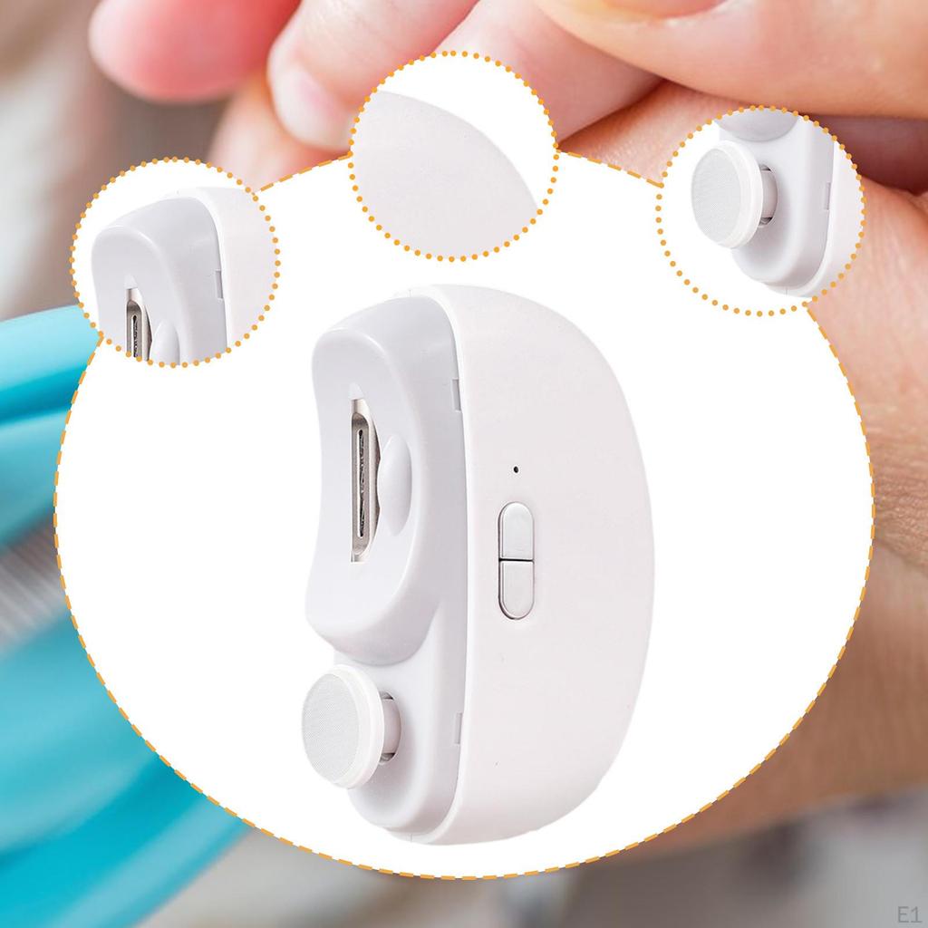 Electric Automatic Nail Fingernail Lightweight Trimmer for Weak Hands Seniors Kids